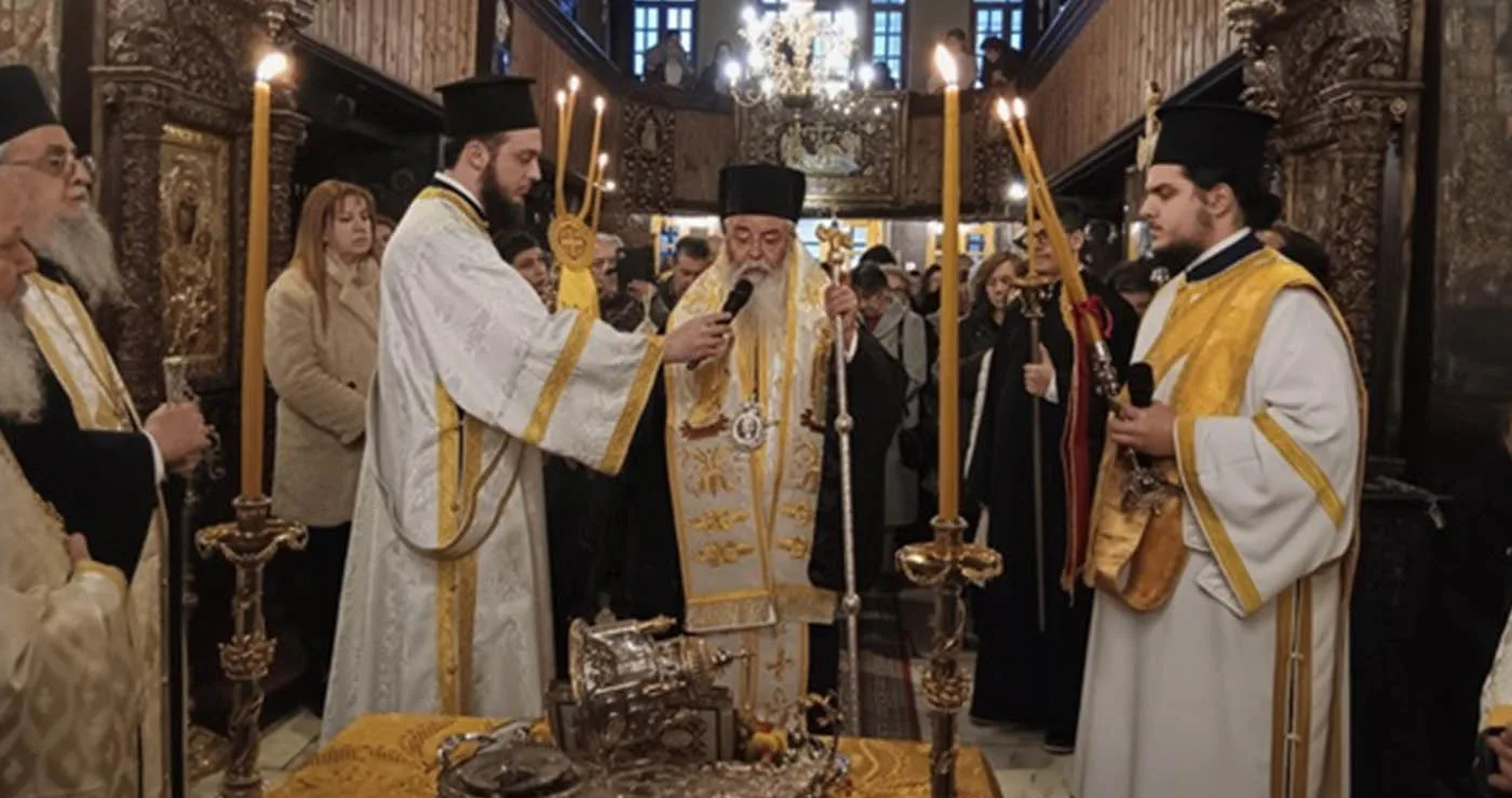 Αποχαιρέτησαν με συγκίνηση το Ιερό Λείψανο της Οσίας Σοφίας στην Κοζάνη