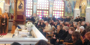 Ήταν όλοι εκεί,  στο 40ήμερο Μνημόσυνο του Κοσμά Πουγαρίδη! (της Κούλας Πουλασιχίδου)