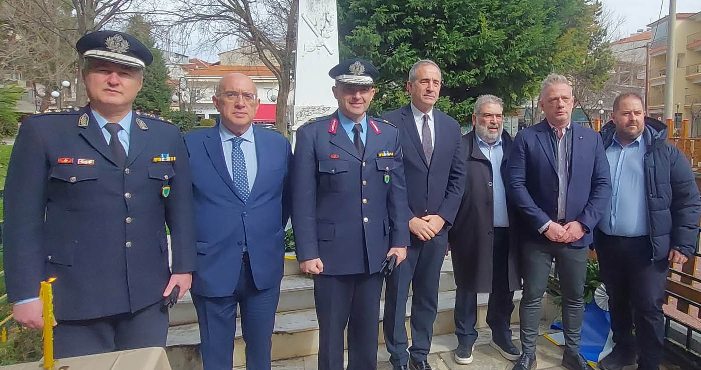 “ΦΟΡΟΣ ΤΙΜΗΣ”  στους πεσόντες, εν ώρα υπηρεσίας, ΑΣΤΥΝΟΜΙΚΟΥΣ  της Εορδαίας! (ρεπορταζ της Κούλας Πουλασιχίδου)