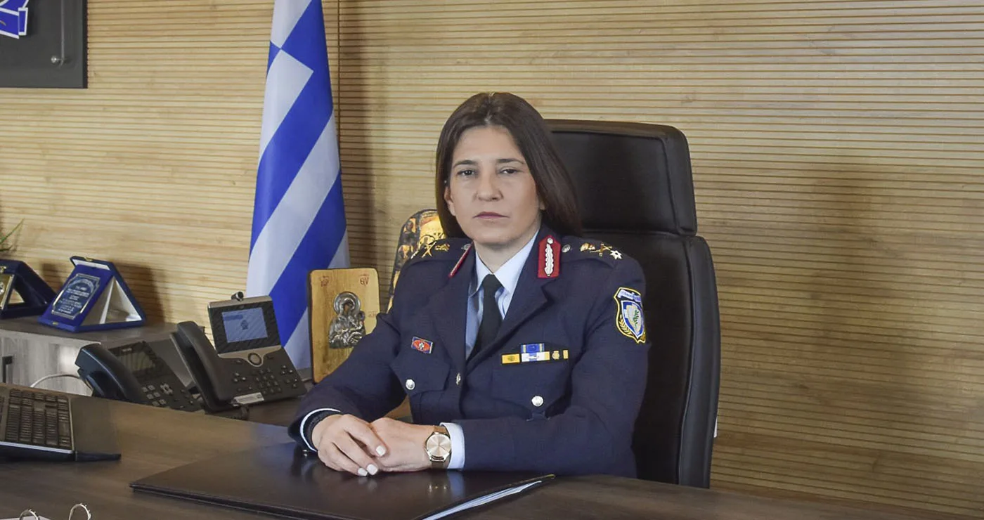 Τα καθήκοντα Αστυνομικού Διευθυντή Καστοριάς ανέλαβε η Ταξίαρχος Πολυξένη Μπακλέση