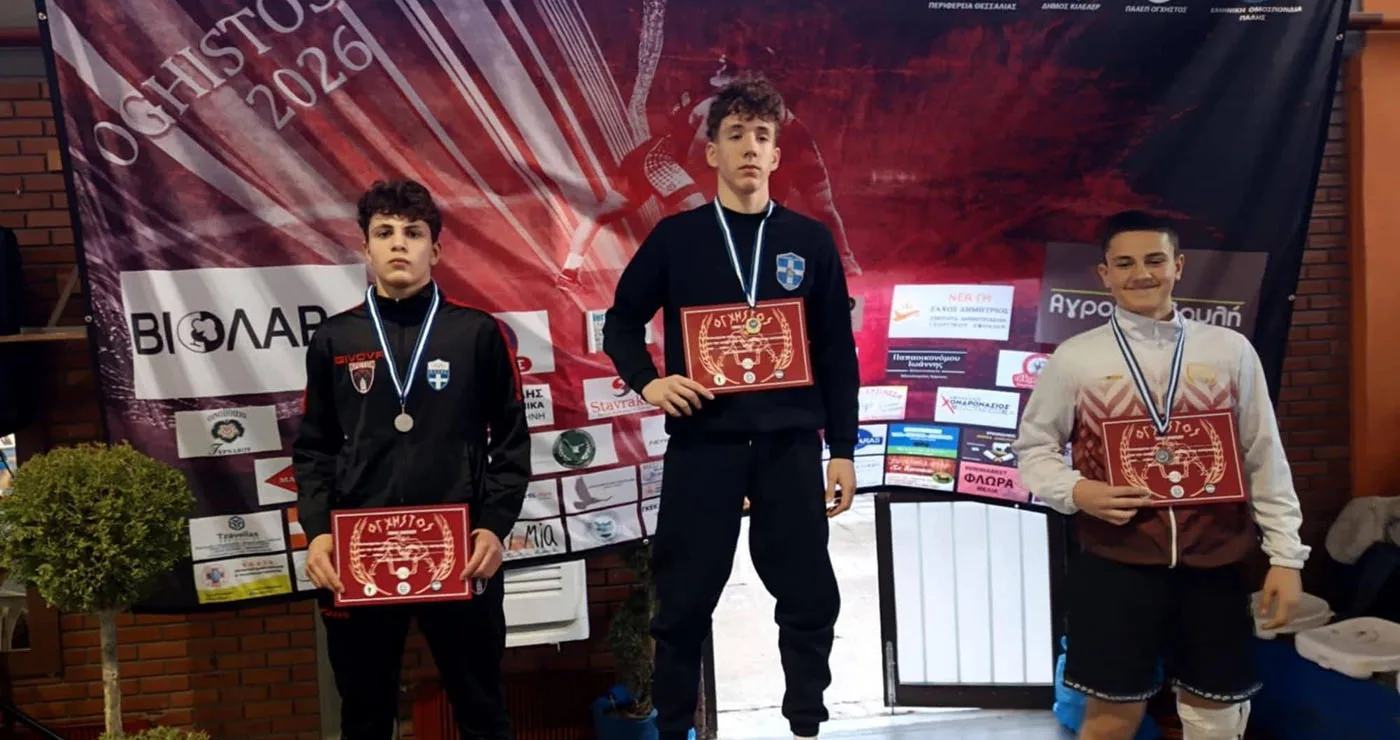 Oghistos Cup: Πρωτιά στο διεθνές τουρνουά πάλης για τον Γιώργο Μπουντούρη από την Πτολεμαΐδα