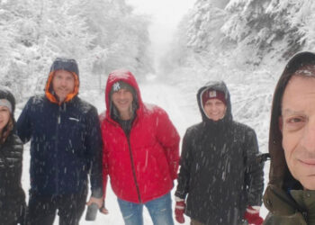 Σε χειμερινό τοπίο η προπόνηση και κοπή πίτας των Δρομέων Υγείας Κοζάνης