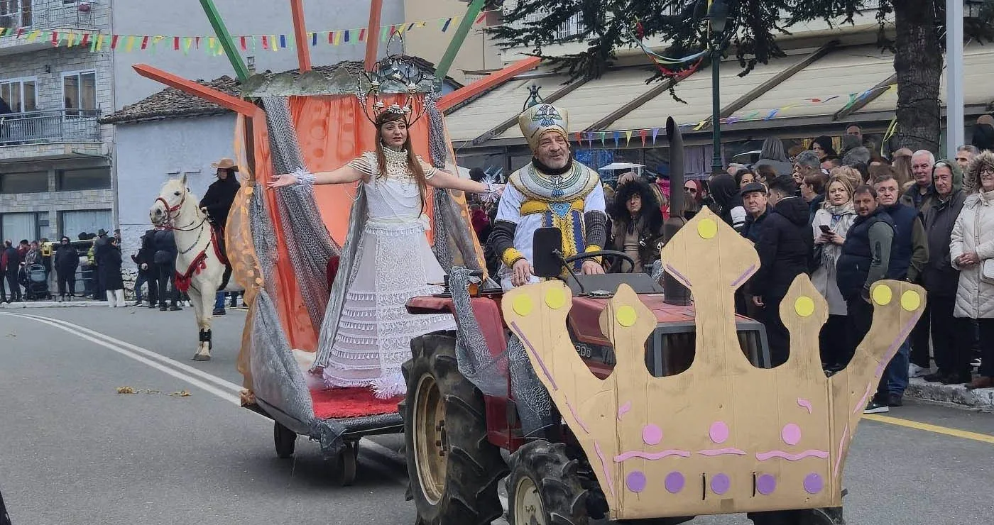 Νεάπολη Βοΐου: Πλήθος κόσμου στην αποκριάτικη παρέλαση του 2026