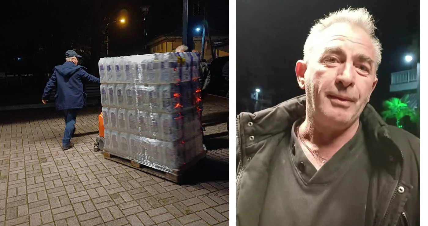 Εμφιαλωμένα νερά μοιράστηκαν στους πολίτες της Ασβεστόπετρας μετά από πολύωρη διακοπή