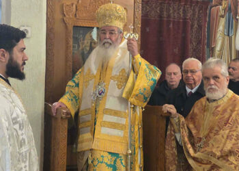 Προεξάρχοντος του Σεβασμιωτάτου Μητροπολίτου Σερβίων και Κοζάνης κ.κ. Παύλου εόρτασε το Παρεκκλήσιο του Οσίου Βαραδάτου εκ Κουβουκλίων, δίπλα απο την Λίμνη Πολυφύτου (ρεπορτάζ της Κούλας Πουλασιχίδου)