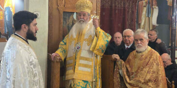 Προεξάρχοντος του Σεβασμιωτάτου Μητροπολίτου Σερβίων και Κοζάνης κ.κ. Παύλου εόρτασε το Παρεκκλήσιο του Οσίου Βαραδάτου εκ Κουβουκλίων, δίπλα απο την Λίμνη Πολυφύτου (ρεπορτάζ της Κούλας Πουλασιχίδου)