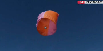 Εκατοντάδες αερόστατα στον ουρανό του Πενταλόφου Κοζάνης (Βίντεο)