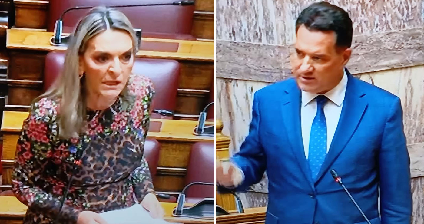 “Ρίνγκ” Γεωργιάδη – Πέρκα στη Βουλή: “Δεν τολμήσατε να έρθετε στα εγκαίνια, γιατί το Κ.Υ. Αμυνταίου έγινε παλάτι”  – “Πήραν για μυαλά σας αέρα στο καράβι για τη Γάζα”