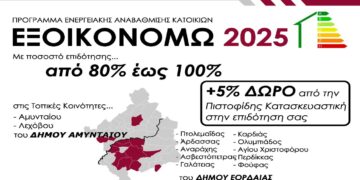 ΠΙΣΤΟΦΙΔΗΣ ΚΑΤΑΣΚΕΥΑΣΤΙΚΗ. Η αξιόπιστη λύση στα προγράμματα ΕΞΟΙΚΟΝΟΜΩ!