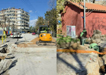 Πτολεμαΐδα: Πλησιάζει η ολοκλήρωση των νέων Σταθμών Ηλεκτρικών Ποδηλάτων – Εργασίες απο τον ΔΕΔΔΗΕ στο  σταθμό του μεγάλου Πάρκου επι της Οδού Νοσοκομείου. (ρεπορτάζ της Κούλας Πουλασιχίδου)