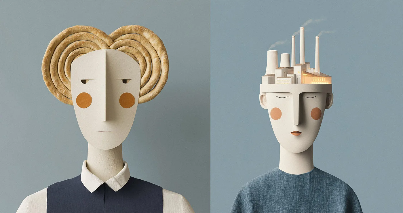 Προσωπεία της Κοζάνης: Ψηφιακή έκθεση του Θοδωρή Χλιάπα με έμπνευση από την Αποκριά