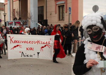 Σέρβια: Η καρναβαλική παρέλαση «Σάκης Πάσχος» κορύφωσε τις Απόκριες (Φωτογραφίες)