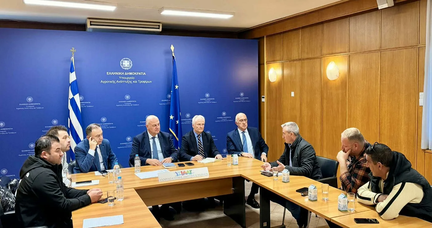 Συνάντηση αγροτών στο ΥΠΑΑΤ με πρωτοβουλία Μ. Παπαδόπουλου – Λύση για για καταβολή αποζημιώσεων του ’24 ζήτησε ο Κ. Λωτίδης