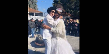 «Τσοριώτικος» γάμος πραγματοποιήθησε στη Γαλάτεια  (Βίντεο)