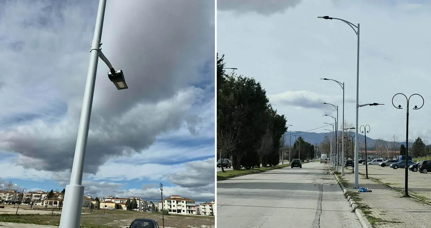 Πτολεμαΐδα: Στην τελική φάση το έργο τοποθέτησης Ηλεκτροφωτισμού στην Οδό Βενιζέλου  (ρεπορτάζ της Κούλας Πουλασιχίδου)