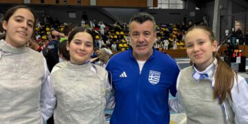 Ξιφασκία: Ασημένιο μετάλλιο για την Γουσοπούλου στην Αθήνα