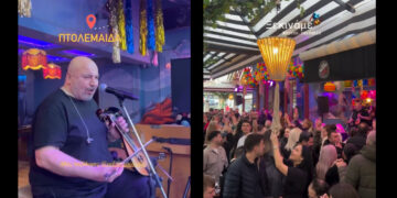 Ξεσήκωσε το κοινό της Πτολεμαΐδας ο Νίκος Ζωιδάκης στο Baccara Bar (Βίντεο)
