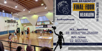 Στο Βελβεντό σήμερα οι τελικοί του Final Four Νεανίδων της ΕΚΑΣΔΥΜ