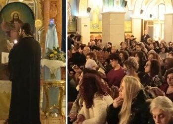 Σε κλίμα έντονης συγκίνησης ο Εσπερινός της “Συγνώμης” στον κατάμεστο Ιερό Ναό Αγίου Στεφάνου και Οσίας Παρασκευής Πτολεμαΐδας! (Ρεπορτάζ της Κούλας Πουλασιχίδου)