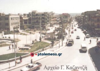 Μια άποψη της Κεντρικής μας πλατείας του … παρελθόντος – Από τη στήλη του Γ. Καζαντζή στον ΠΑΛΜΟ