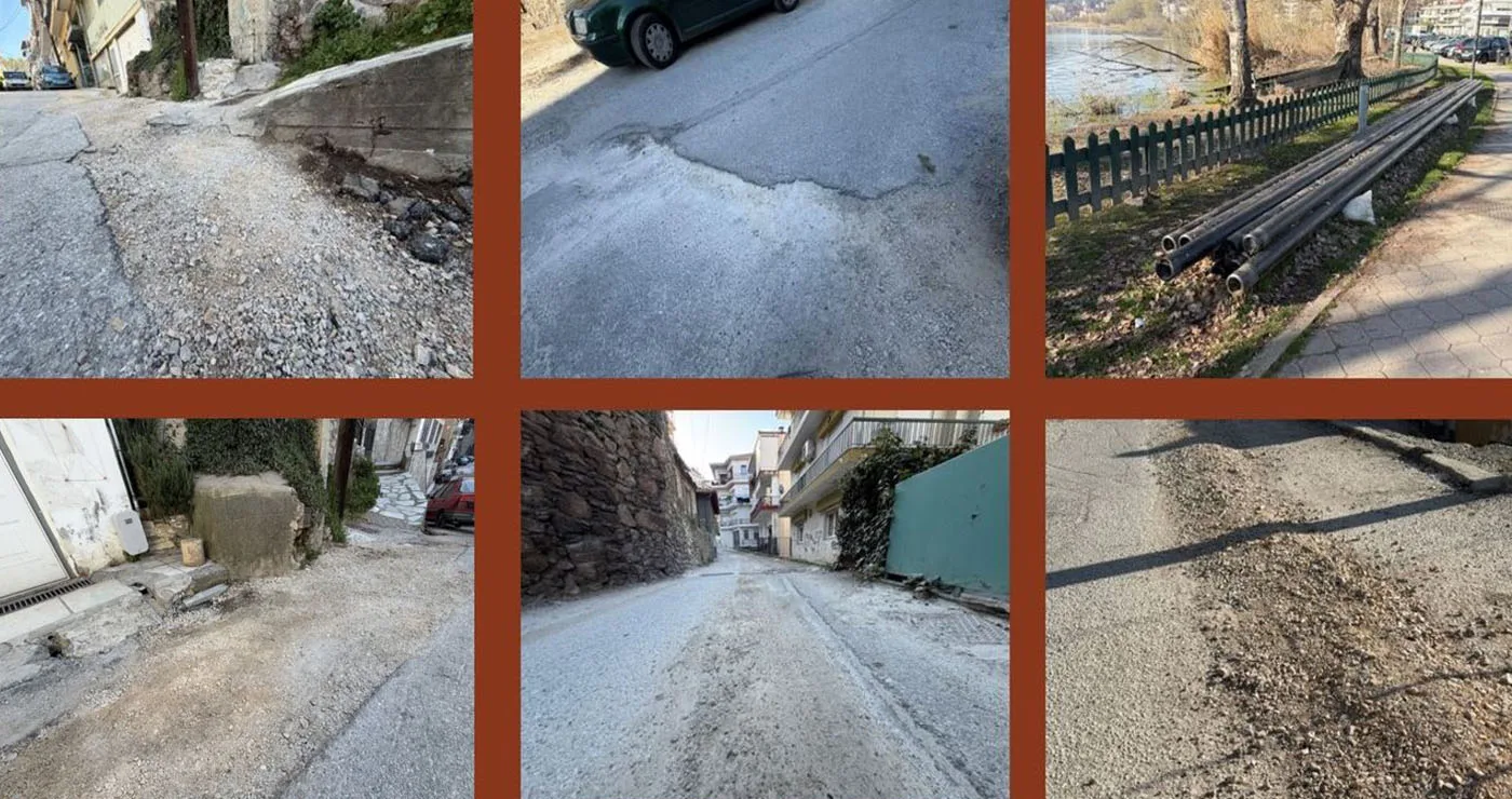 Ζημιές και φθορές στην Καστοριά μετά τις εργασίες για το φυσικό αέριο – Επιστολή διαμαρτυρίας του Δημάρχου προς Enaon