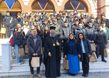 Ο Μητροπολίτης Ειρηναίος συναντήθηκε και συνομίλησε με μαθητές στην Πτολεμαΐδα