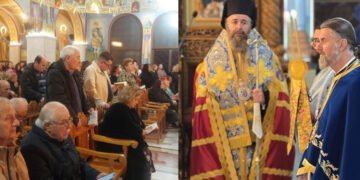 Ο ΑΚΑΘΙΣΤΟΣ ΥΜΝΟΣ, η κορυφαία Ακολουθία των Χαιρετισμών στον Ιερό Ναό Αγίου Στεφάνου Πτολεμαΐδας, χοροστατούντος του Σεβασμιωτάτου Μητροπολίτου κ.κΕιρηναίου! (Ρεπορτάζ της Κούλας Πουλασιχίδου)