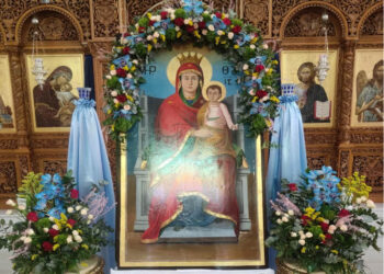 Παρουσία του Σεβασμιωτάτου Μητροπολίτου κ.κ.Ειρηναίου η Ακολουθία του Ακαθίστου Ύμνου, στον Ιερό Ναό Αγίου Στεφάνου Πτολεμαΐδας! (Της Κούλας Πουλασιχίδου)