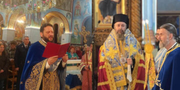 Ο ΑΚΑΘΙΣΤΟΣ ΥΜΝΟΣ, η κορυφαία Ακολουθία των Χαιρετισμών στον Ιερό Ναό Αγίου Στεφάνου Πτολεμαΐδας, χοροστατούντος του Σεβασμιωτάτου Μητροπολίτου κ.κΕιρηναίου! (Ρεπορτάζ της Κούλας Πουλασιχίδου)