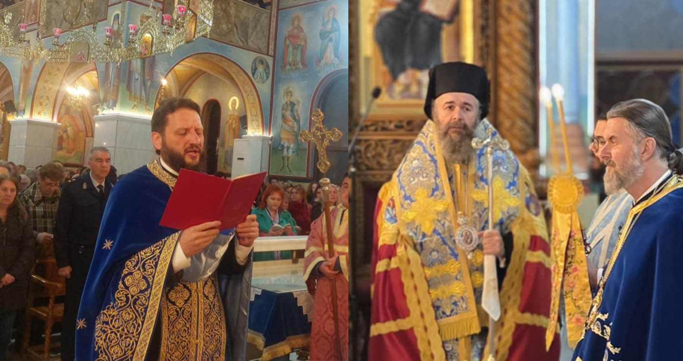 Ο ΑΚΑΘΙΣΤΟΣ ΥΜΝΟΣ, η κορυφαία Ακολουθία των Χαιρετισμών στον Ιερό Ναό Αγίου Στεφάνου Πτολεμαΐδας, χοροστατούντος του Σεβασμιωτάτου Μητροπολίτου κ.κΕιρηναίου! (Ρεπορτάζ της Κούλας Πουλασιχίδου)