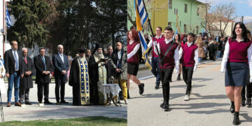 Με λαμπρότητα γιορτάστηκε η Εθνική Επέτειος της 25ης Μαρτίου 1821 στο Αμύνταιο (Φωτογραφίες)