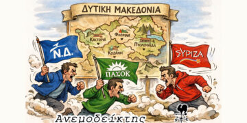 Η… κατάληψη της Δυτικής Μακεδονίας  από τα πολιτικά κόμματα! – Ο Ανεμοδείκτης σχολιάζει (5/3)
