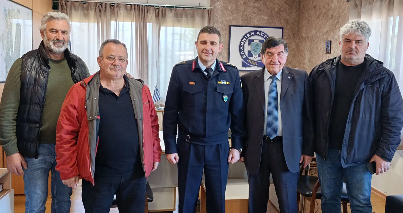 Επίσκεψη αποστράτων στον Ταξίαρχο Νικόλαο Έξαρχο για την ανάληψη των καθηκόντων του