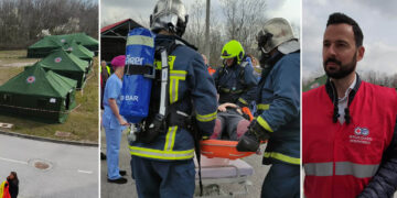 Μποδοσάκειο: Σκηνές, εγκλωβισμοί και τραυματίες στη μεγάλη άσκηση ετοιμότητας για σεισμό και φωτιά (Φωτογραφίες & Βίντεο)