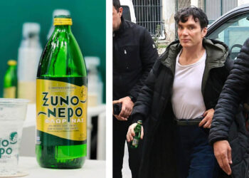 Ο γνωστός σταρ του Hollywood Cillian Murphy δοκίμασε Ξυνό Νερό