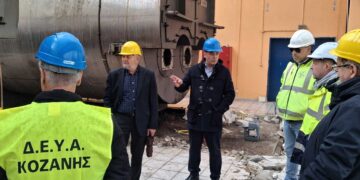 Σε πλήρη εξέλιξη οι εργασίες αντικατάστασης των παλαιών ανενεργών λεβήτων με νέους, στις εγκαταστάσεις της ΔΕΥΑΚ στον Κασλά