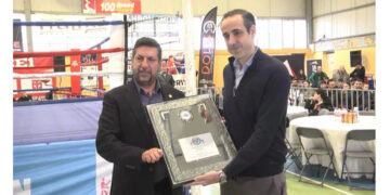 Βράβευση του Γρηγόρη Δημητριάδη από την Ελληνική Ομοσπονδία Πυγμαχίας (video)