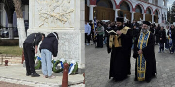 Με το δέοντα σεβασμό τελέστηκε η Επιμνημόσυνη Δέηση στο Μνημείο Πεσόντων του Ιερού Ναού Αγίας Σκέπης Πτολεμαΐδας (Ρεπορτάζ της Κούλας Πουλασιχίδου)