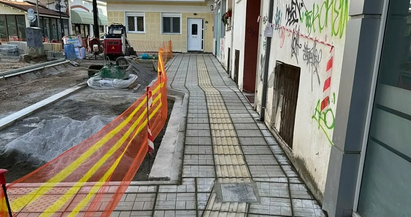 Προχωρούν οι εργασίες στην πλατεία Μικράς Ασίας στην Κοζάνη