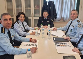 Σύσκεψη με τους Αστυνομικούς Δ/ντες είχε ο Γενικός Αστ. Δ/ντης Δ. Μακεδονίας Νικόλαος Έξαρχος