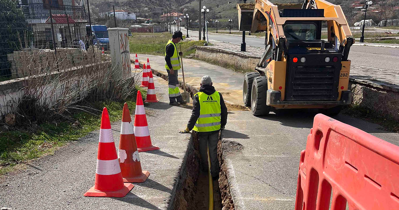 Ξεκίνησαν στη Γαλατινή οι εργασίες επέκτασης του δικτύου φυσικού αερίου