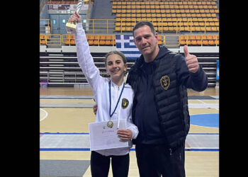 Θρίαμβος για τη Γυμναστική Ένωση Φλώρινας με χρυσό της Γουσοπούλου στο Ευρωπαϊκό Κύπελλο U14