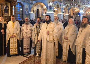 Τελέστηκε ο Γ’ Κατανυκτικός Εσπερινός στον Ιερό Ναό Αγίου Στεφάνου και Οσίας Παρασκευής Πτολεμαΐδας (ρεπορτάζ της Κούλας Πουλασιχίδου)