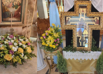 Σε ετοιμότητα ο Ιερός Ναός Αγίου Στεφάνου Πτολεμαΐδας, για τον εορτασμό της  Σταυροπροσκυνήσεως! (Της Κούλας Πουλασιχίδου)