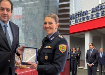 Τη Σχολή Πυροσβεστών Πτολεμαΐδας επισκέφθηκε ο Υπουργός Πολιτικής Προστασίας Ι. Κεφαλογιάννης (φωτο)