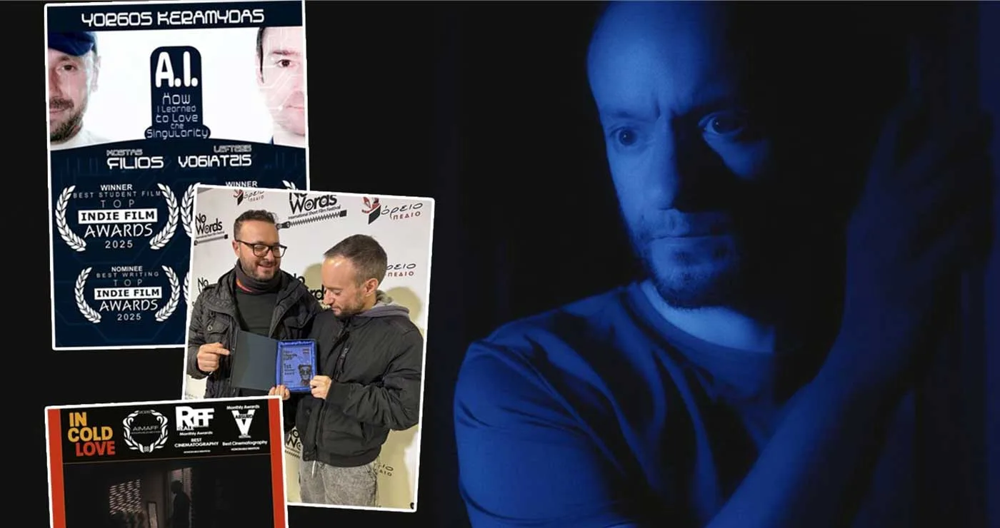 Γιώργος Κεραμυδάς: Νέος σκηνοθέτης από την Πτολεμαΐδα χτίζει πορεία με διεθνείς διακρίσεις