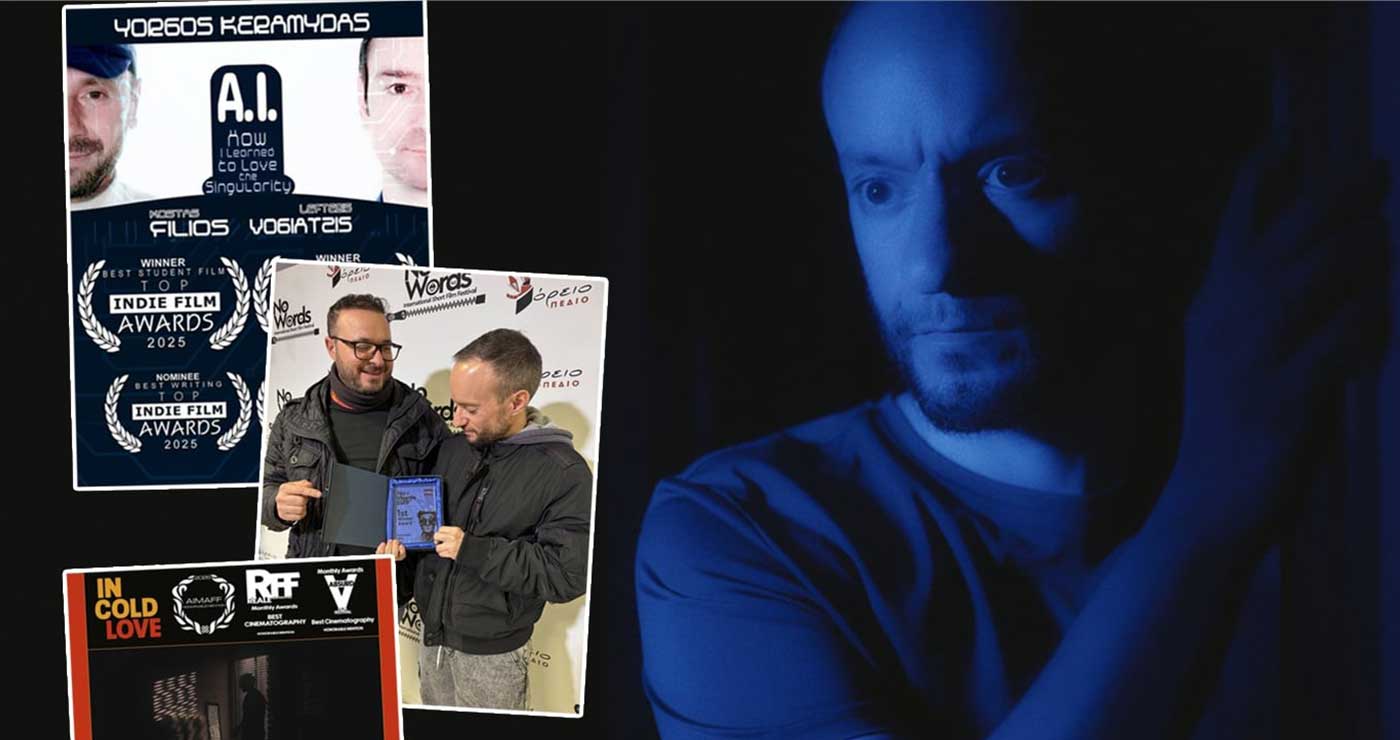 Γιώργος Κεραμυδάς: Νέος σκηνοθέτης από την Πτολεμαΐδα χτίζει πορεία με διεθνείς διακρίσεις