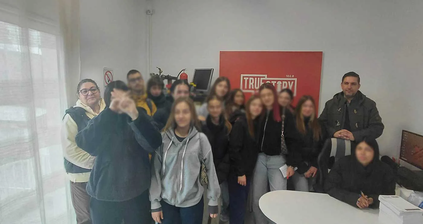 Στο True Story Radio μαθητές της Α΄ Λυκείου του 2ου ΕΠΑΛ Πτολεμαΐδας