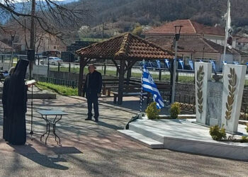 Μηλοχώρι: Επιμνημόσυνη δέηση και καταθέσεις στεφάνων για την 25η Μαρτίου