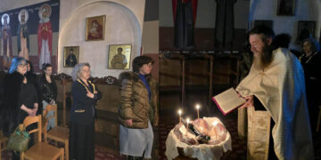 Τελέστηκε ο Πανηγυρικός Εσπερινός για την εορτή της Αγίας Ευβούλης στην Ι.Μ. Αγίου Παντελεήμονος Αμυνταίου (ρεπορτάζ της Κούλας Πουλασιχίδου)